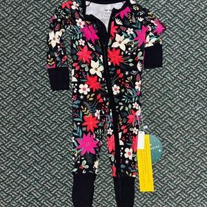 Little Sleepies Floral Zippy